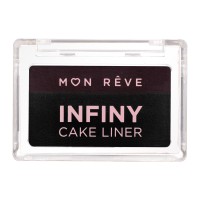 Mon Reve Infiny Cake Liner 01 Black & Brown 3gr